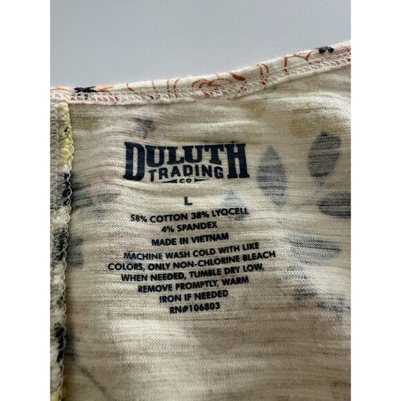 Duluth Trading Co Maxi Dress Womens L Yellow Floral Prairie To ‘n’ Flow High Low - Picture 7 of 15